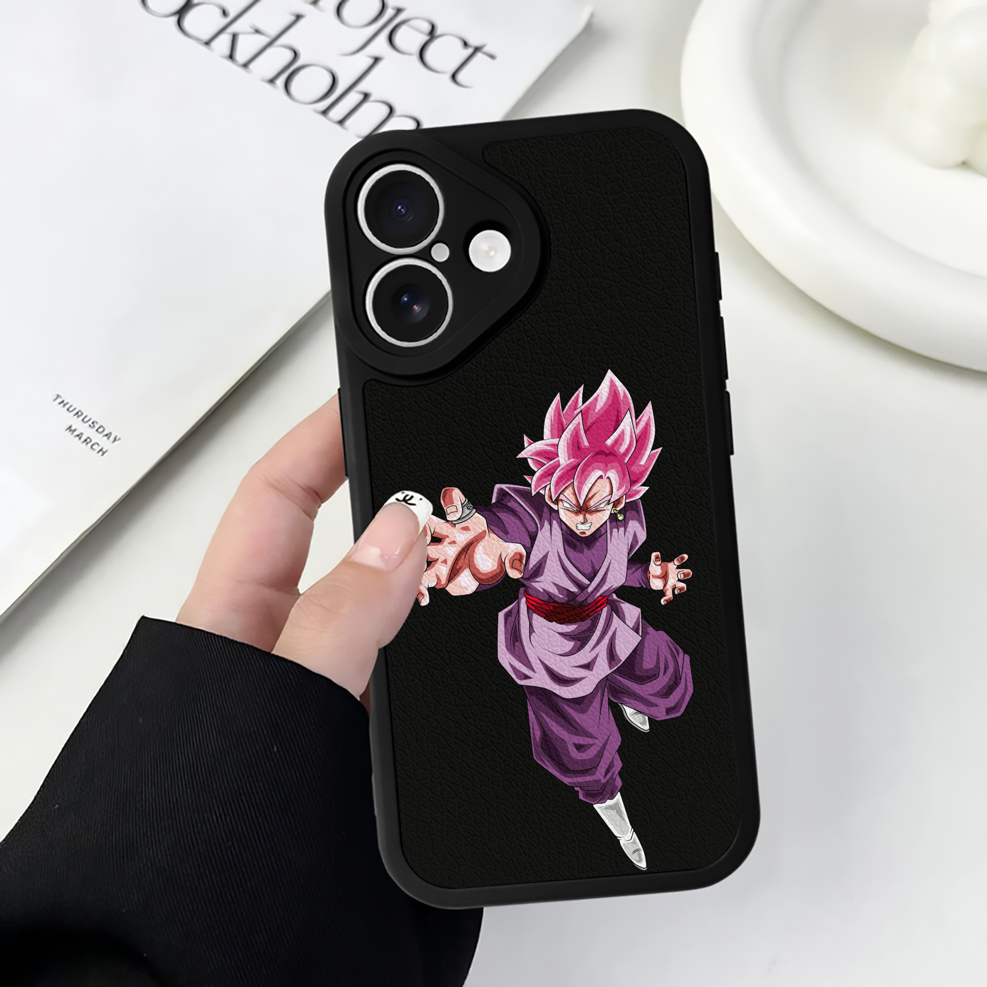 （画像用） ドラゴンボール ベジット DRAGON BALL Vegetto 【iPhone 16シリーズ対応】シリコンスマホケース（レザー調） 材質：シリコン
